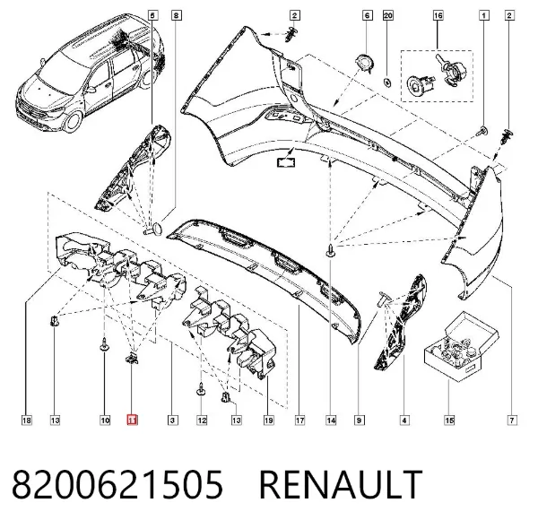 8200621505 Renault (RVI)