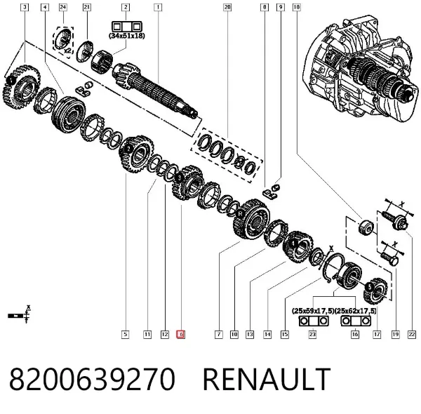  8200639270 Renault (RVI)