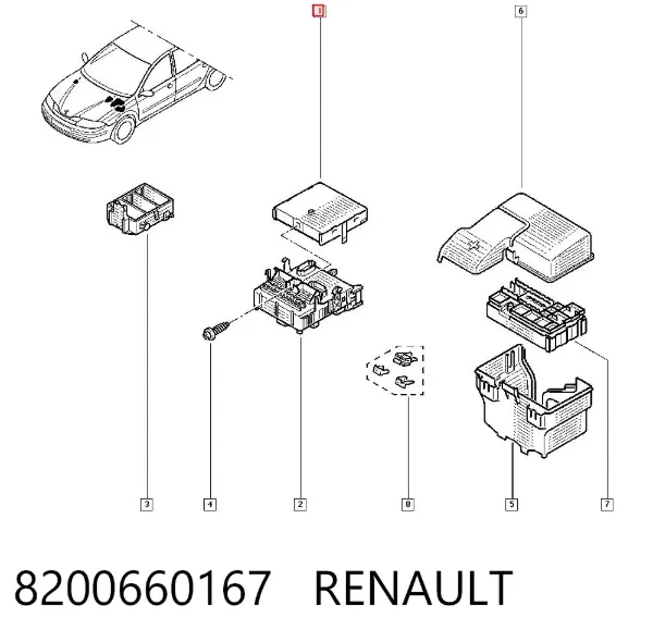 8200660167 Renault (RVI)