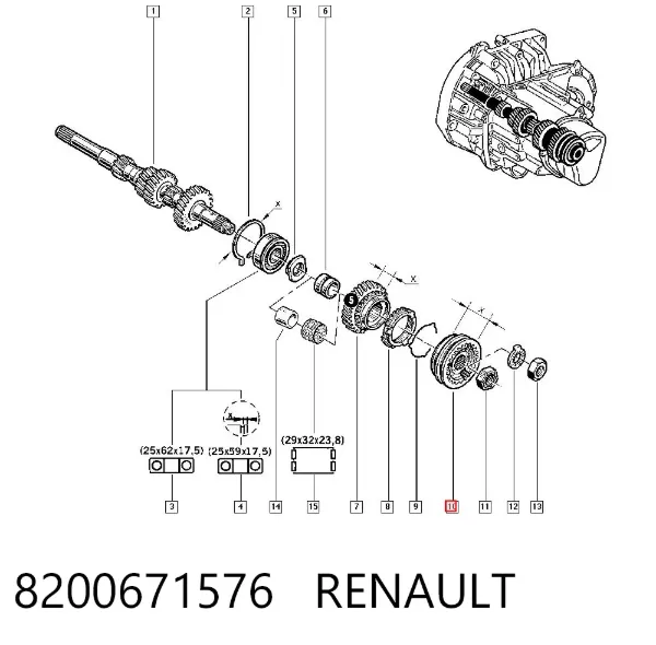  8200671576 Renault (RVI)