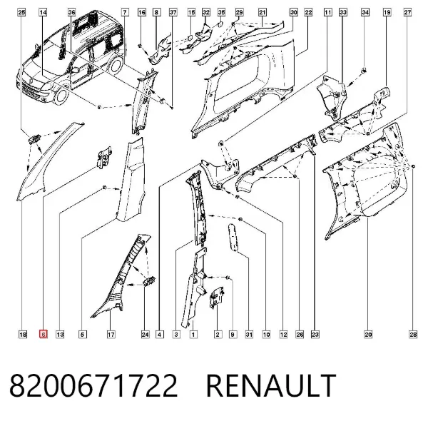  8200671722 Renault (RVI)