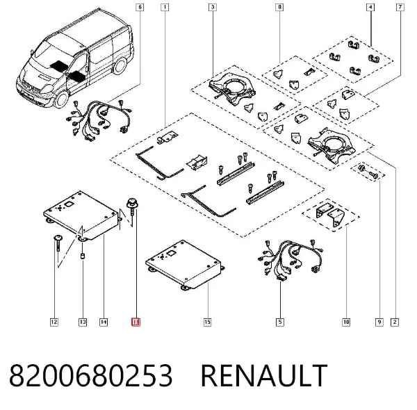  8200680253 Renault (RVI)