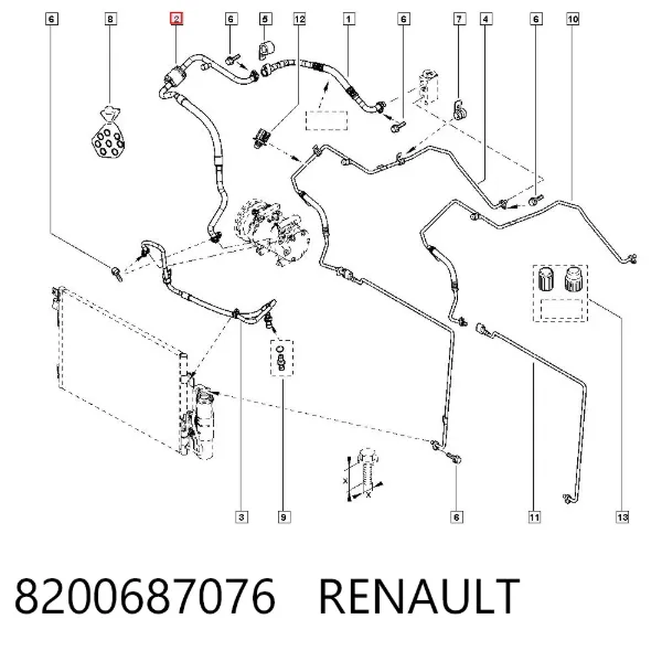  8200687076 Renault (RVI)