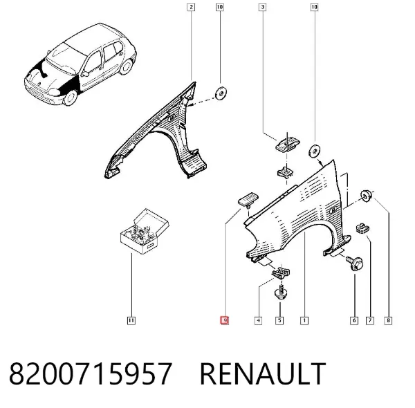  8200715957 Renault (RVI)