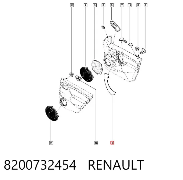  8200732454 Renault (RVI)