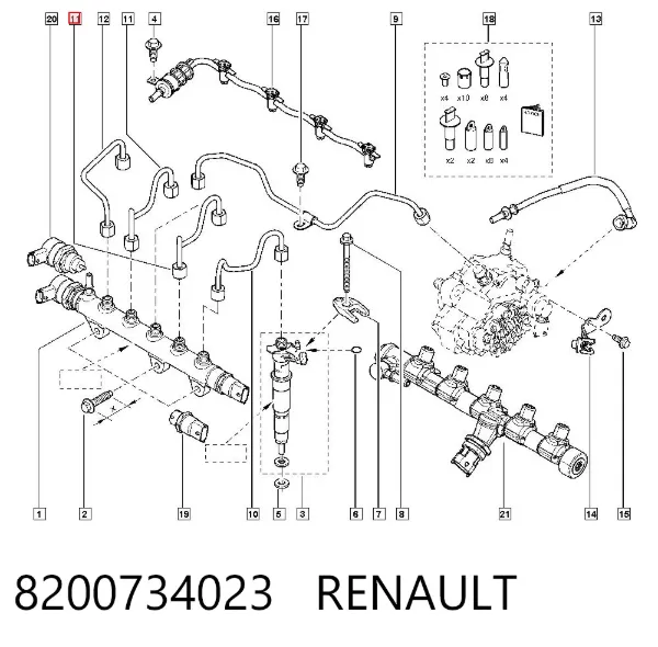  8200734023 Renault (RVI)