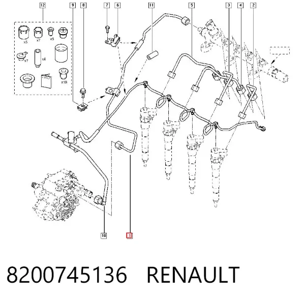  8200745136 Renault (RVI)