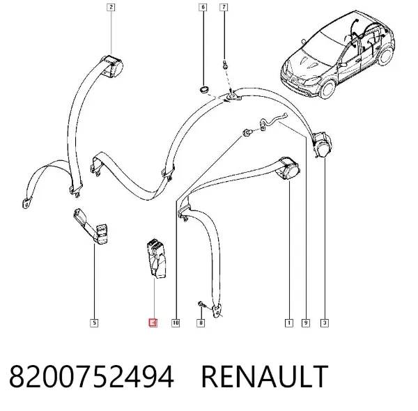  8200752494 Renault (RVI)