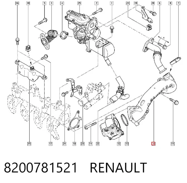  8200781521 Renault (RVI)