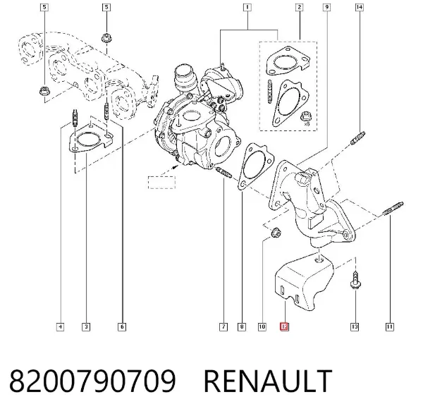  8200790709 Renault (RVI)