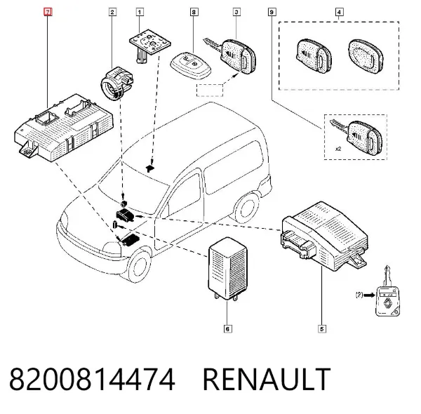  8200814474 Renault (RVI)