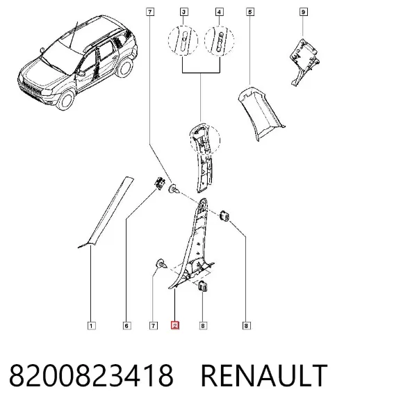  8200823418 Renault (RVI)