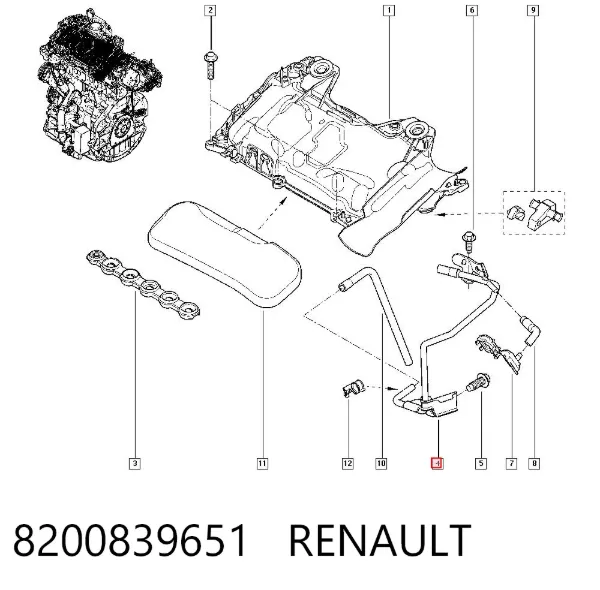  8200839651 Renault (RVI)