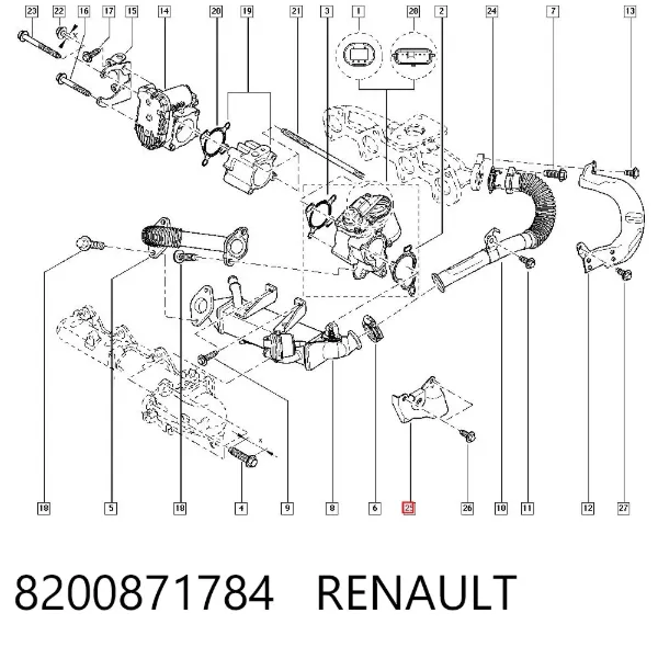  8200871784 Renault (RVI)