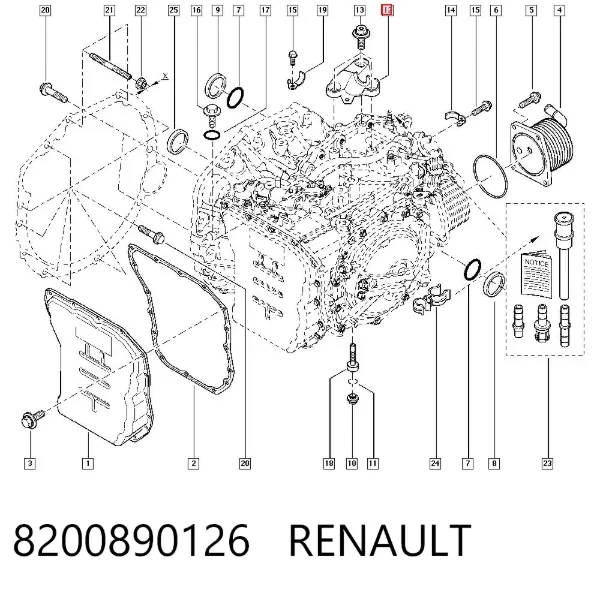  8200890126 Renault (RVI)