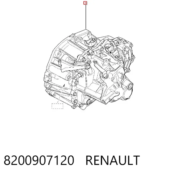 Коробка передач 8200907120 Renault (RVI)