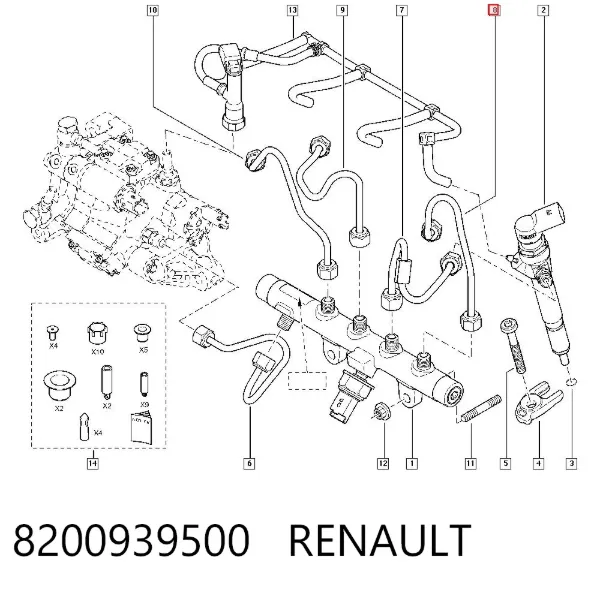  8200939500 Renault (RVI)