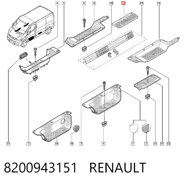  8200943151 Renault (RVI)