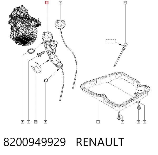  8200949929 Renault (RVI)