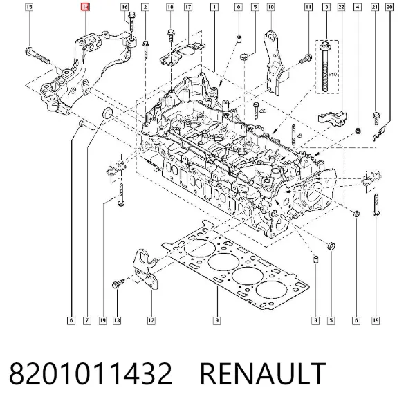  8201011432 Renault (RVI)