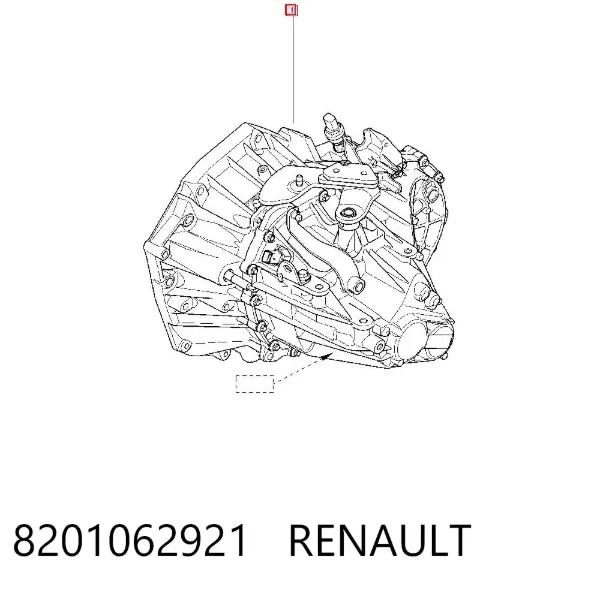 Куліса перемикання передач 8201062921 Renault (RVI)