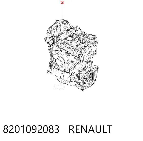 Двигун 8201092083 Renault (RVI)