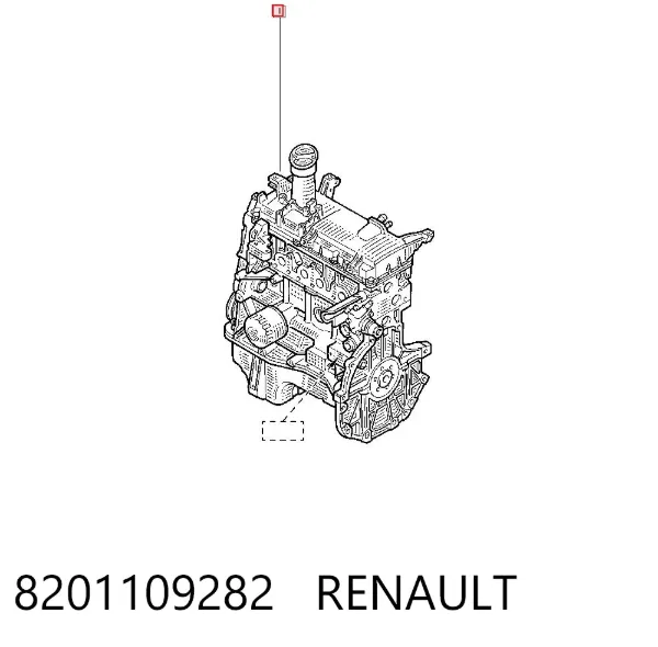 Двигун 8201109282 Renault (RVI)