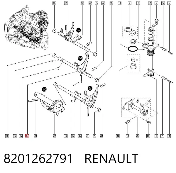  8201262791 Renault (RVI)