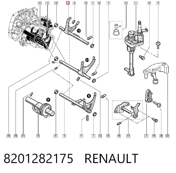  8201282175 Renault (RVI)