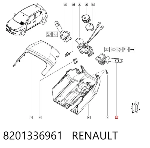  8201336961 Renault (RVI)
