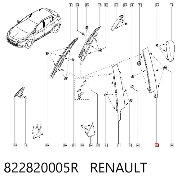  822820005R Renault (RVI)