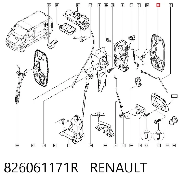  826061171R Renault (RVI)
