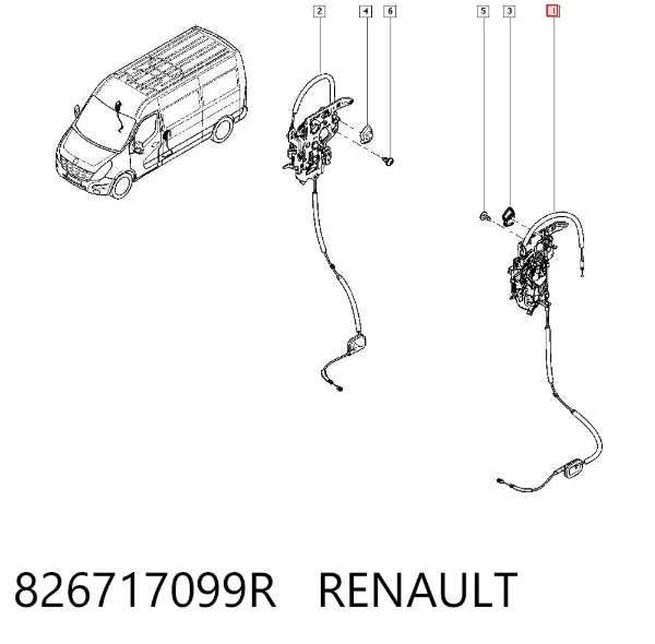  826717099R Renault (RVI)