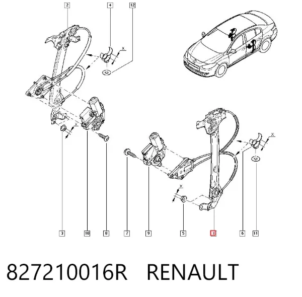  827210016R Renault (RVI)