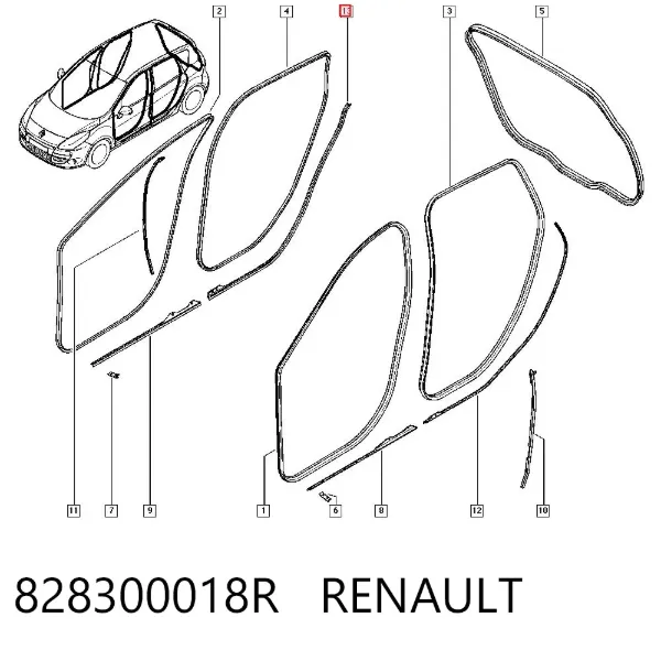  828300018R Renault (RVI)