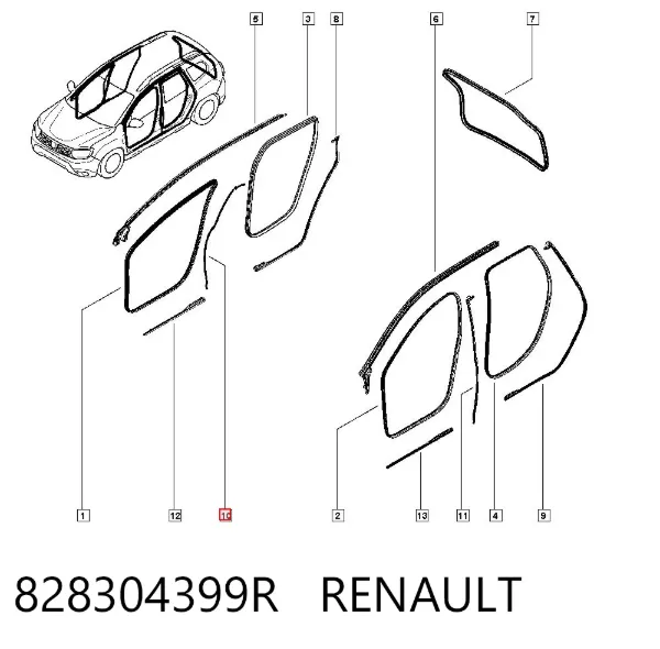  828304399R Renault (RVI)
