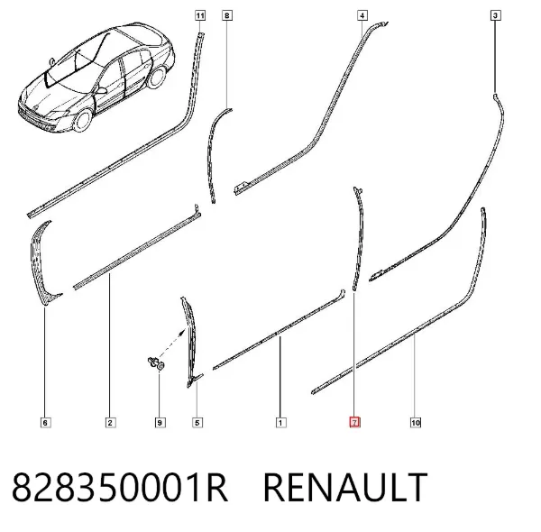  828350001R Renault (RVI)