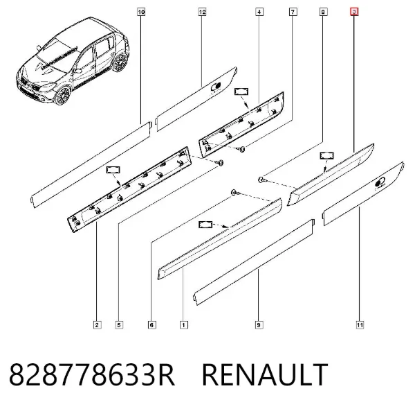  828778633R Renault (RVI)
