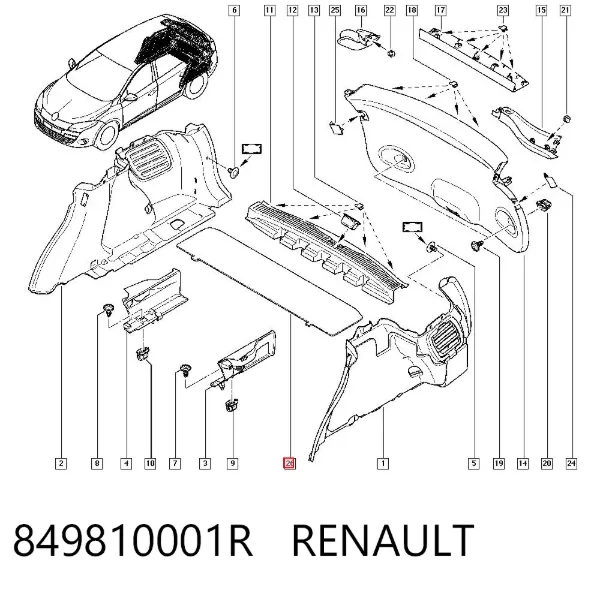  849810001R Renault (RVI)