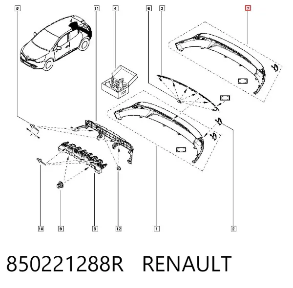  850221288R Renault (RVI)