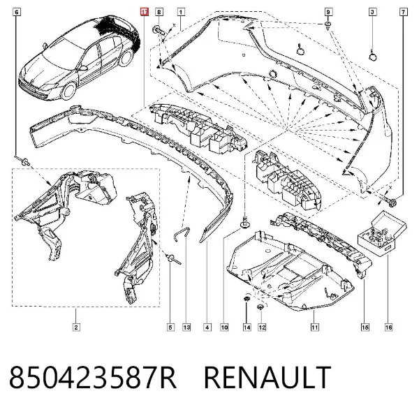  850423587R Renault (RVI)