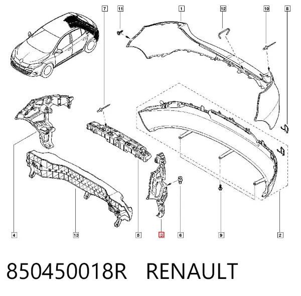  850450018R Renault (RVI)