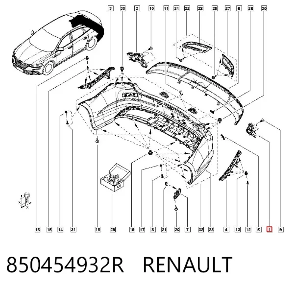  850454932R Renault (RVI)
