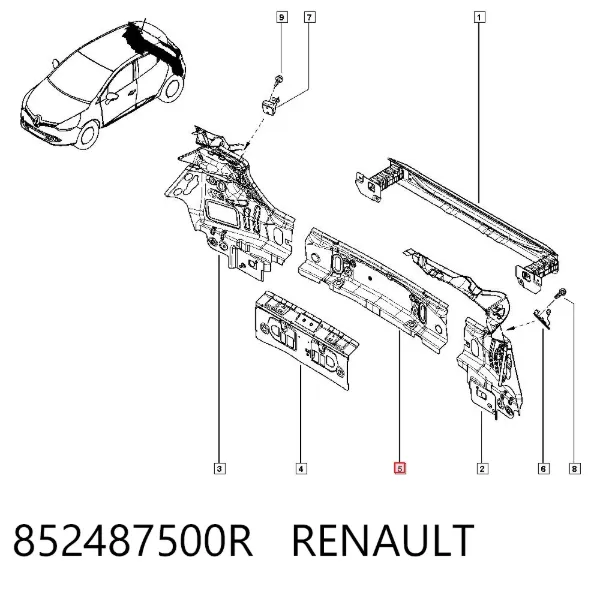  852487500R Renault (RVI)