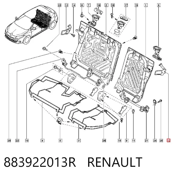  883922013R Renault (RVI)