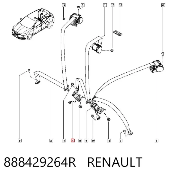  888429264R Renault (RVI)