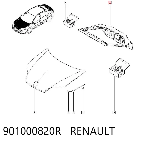 Ляда 901000820R Renault (RVI)