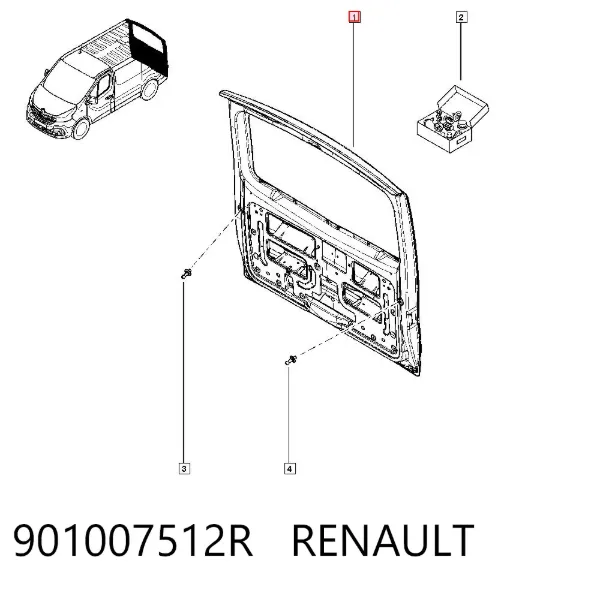 Ляда 901007512R Renault (RVI)
