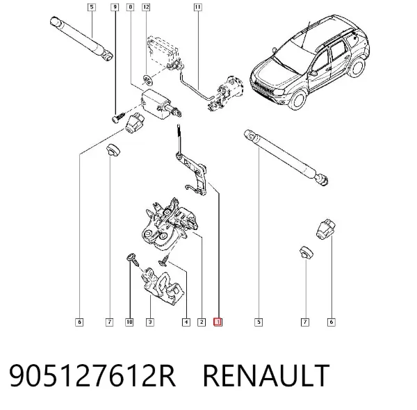  905127612R Renault (RVI)