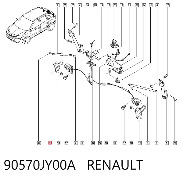  90570JY00A Renault (RVI)